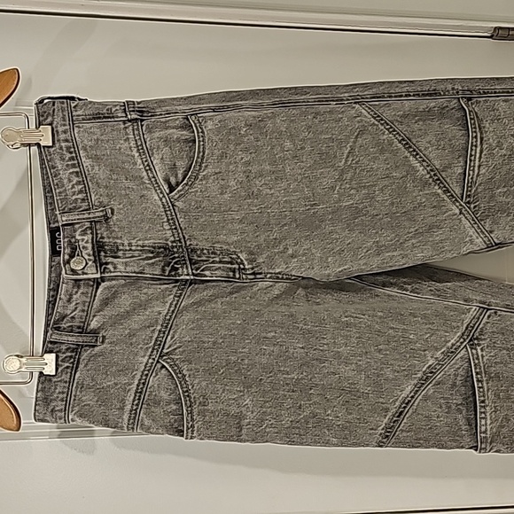 BDG Urban Outfitters Henri Seamed Gray High Rise Straight Leg Jeans - Size 26 - Picture 4 of 8